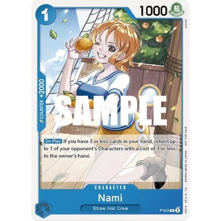 Nami (Sealed Battle Kit Vol. 1) (P-053) - One Piece Promotion Cards