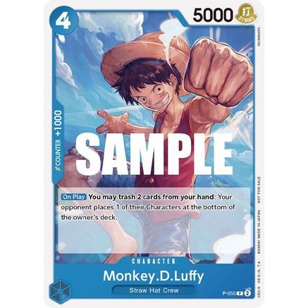 Monkey.D.Luffy (055) (Sealed Battle Kit Vol. 1) (P-055) - One Piece Promotion Cards