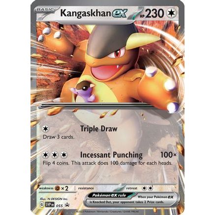 Kangaskhan ex - 055 55 - SV Scarlet & Violet Promo Cards Holofoil