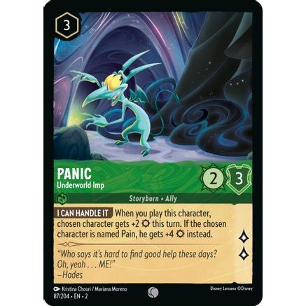 Panic - Underworld Imp (87/204) - Rise of the Floodborn Cold Foil
