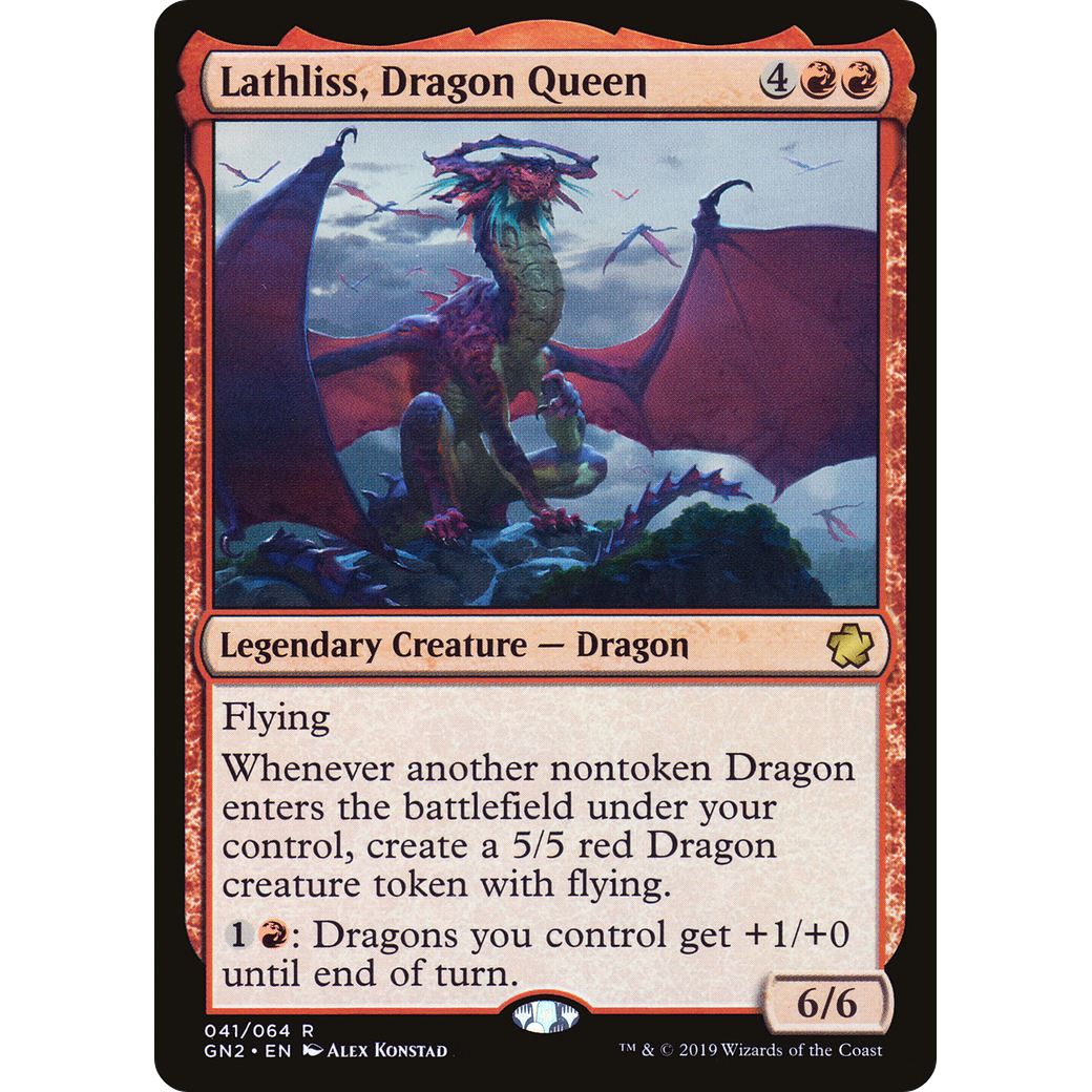 Lathliss, Dragon Queen (GN2-041) - Game Night 2019