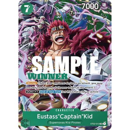 Eustass"Captain"Kid (Winner Pack Vol. 5) (ST02-013) - One Piece Promotion Cards Foil