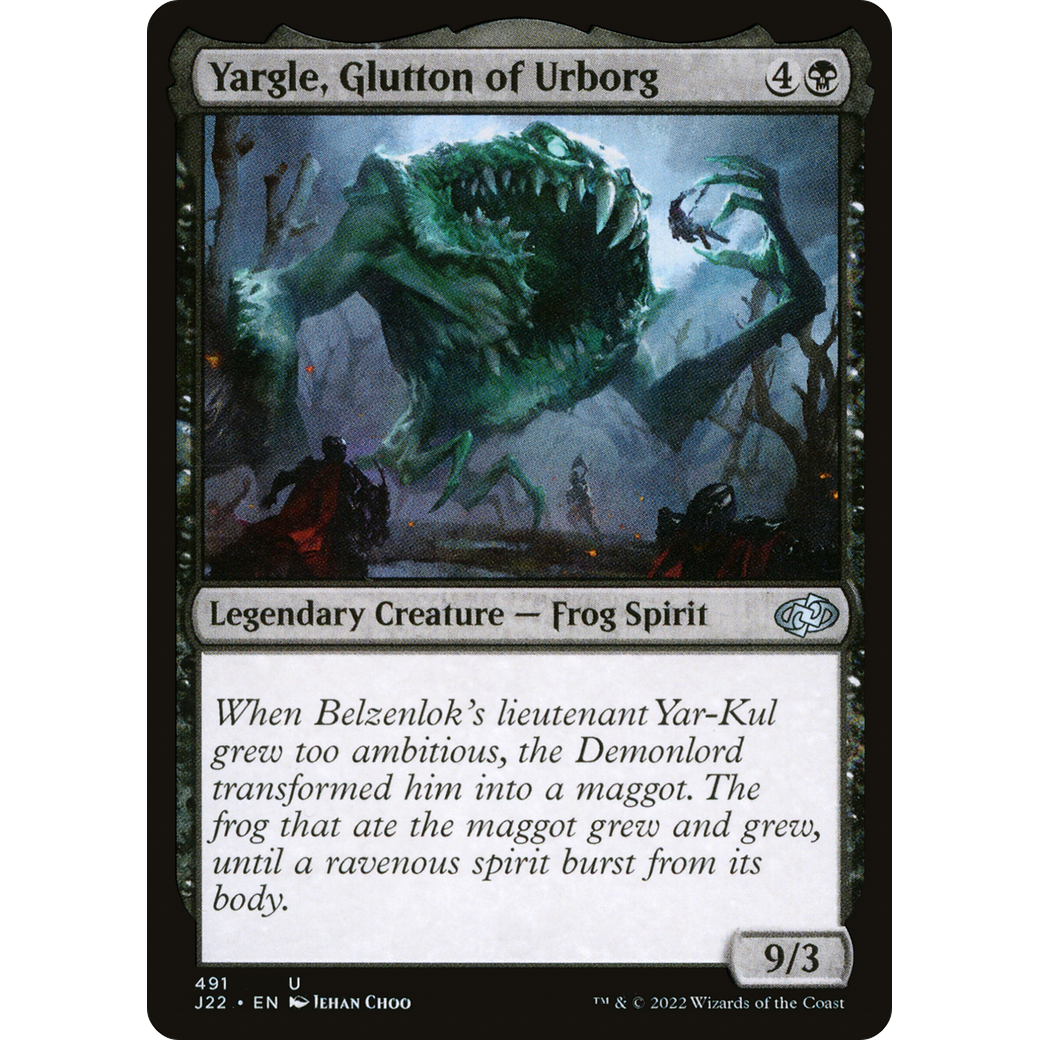 Yargle, Glutton of Urborg (J22-491) - Jumpstart 2022