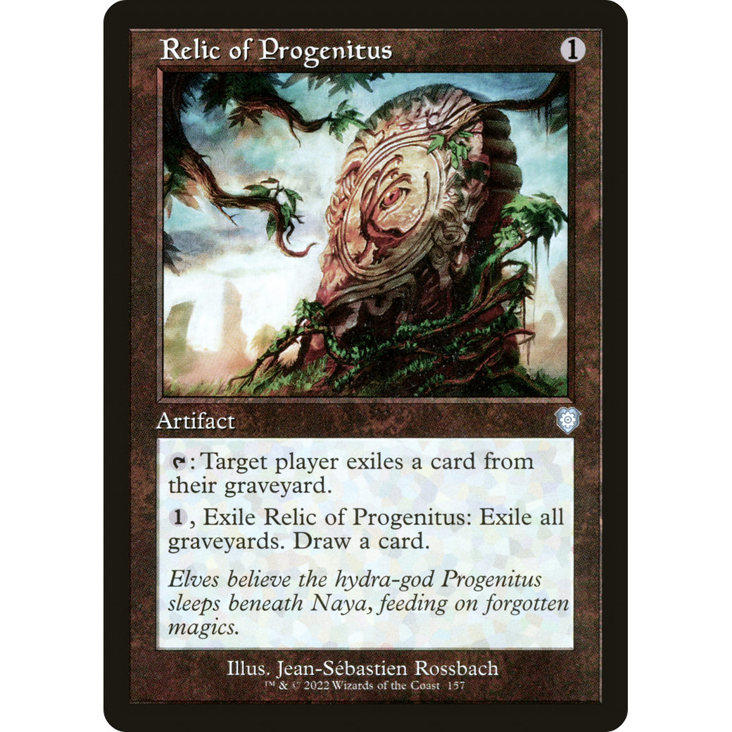 Relic of Progenitus (Retro Frame) (BRC-157) - The Brothers' War Commander