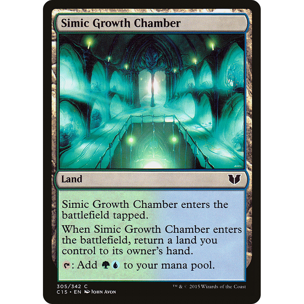 Simic Growth Chamber (C15-305) - Commander 2015