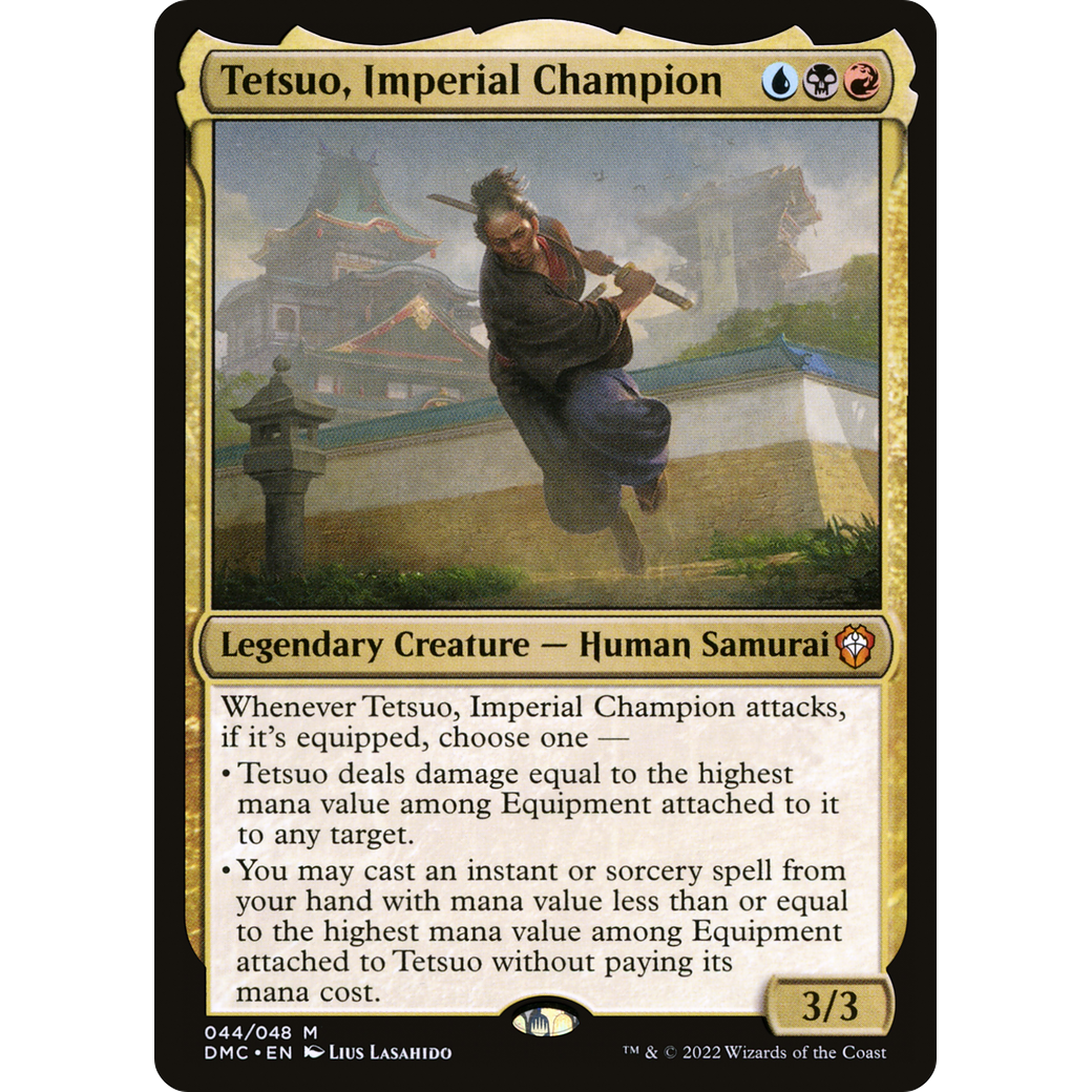 Tetsuo, Imperial Champion (DMC-044) - Dominaria United Commander