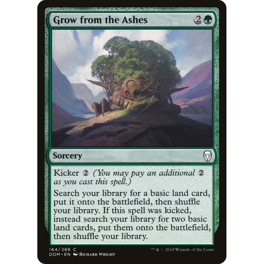 Grow from the Ashes (DOM-164) - Dominaria