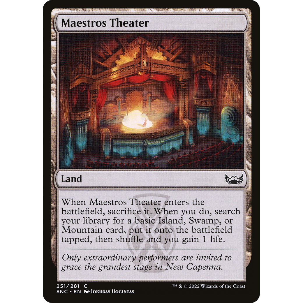 Maestros Theater (SNC-251) - Streets of New Capenna