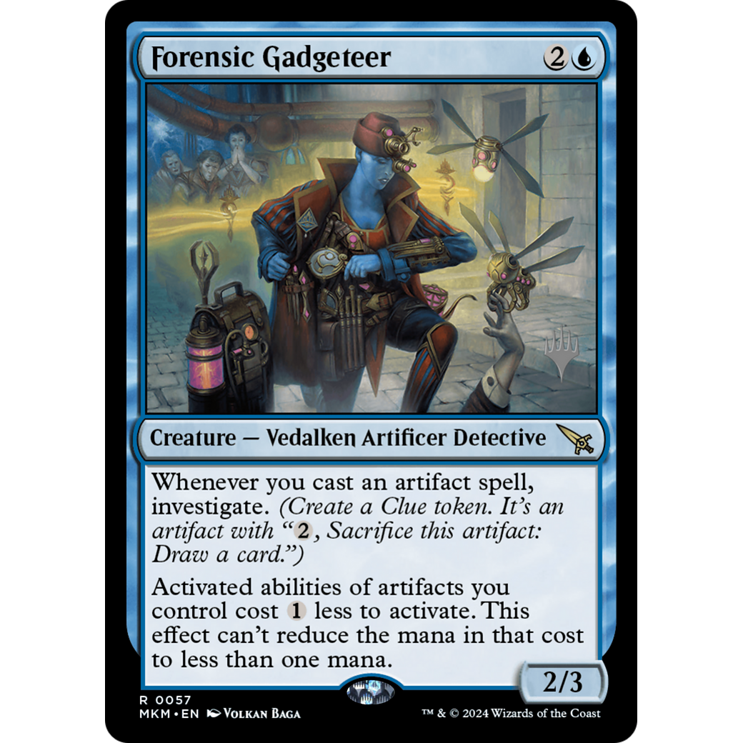 Forensic Gadgeteer (PPMKM-57P) - Murders at Karlov Manor Promos Foil