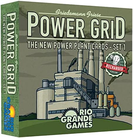 Power Grid: The New Power Plant Cards Set 1