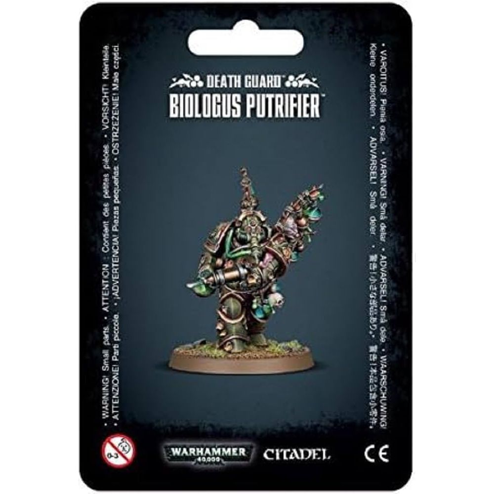 Warhammer 40K - Death Guard: Biologus Putrifier [43-24]