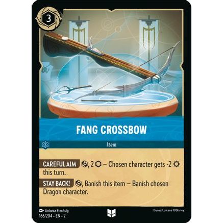 Fang Crossbow (166/204) - Rise of the Floodborn Cold Foil