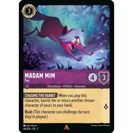 Madam Mim - Fox (46/204) - Rise of the Floodborn Cold Foil