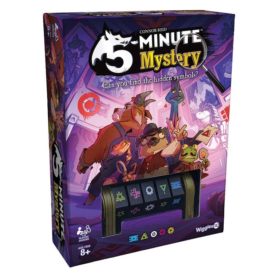 5 Minute Mystery (New Design) - Cooperative Deduction Game