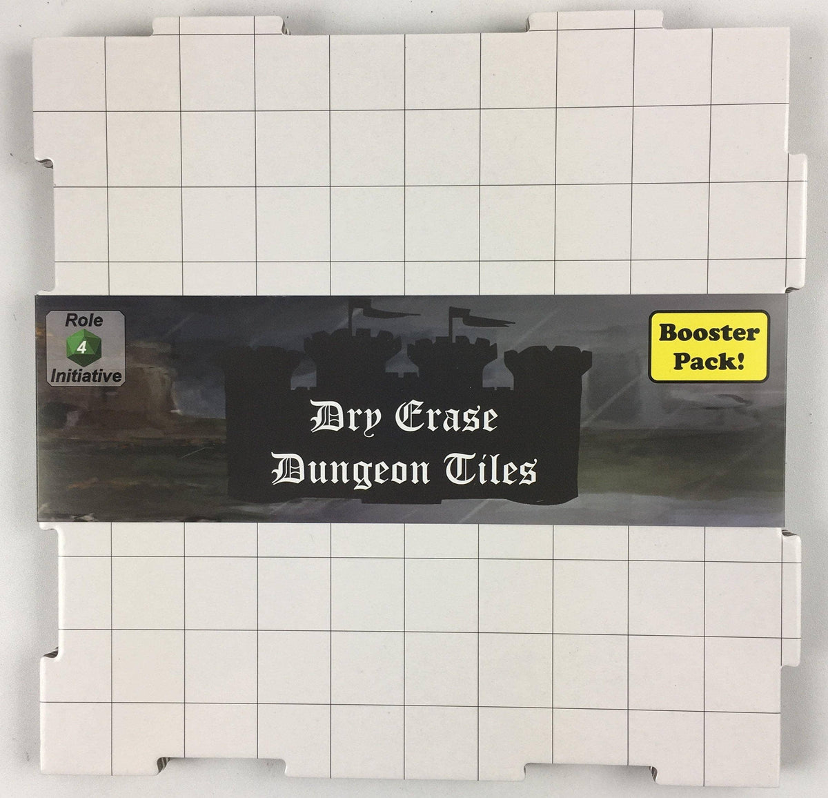Dry Erase Dungeon Tiles, various colors, shapes, and sizes: Sand / Five 10" & Sixteen 5" Squares