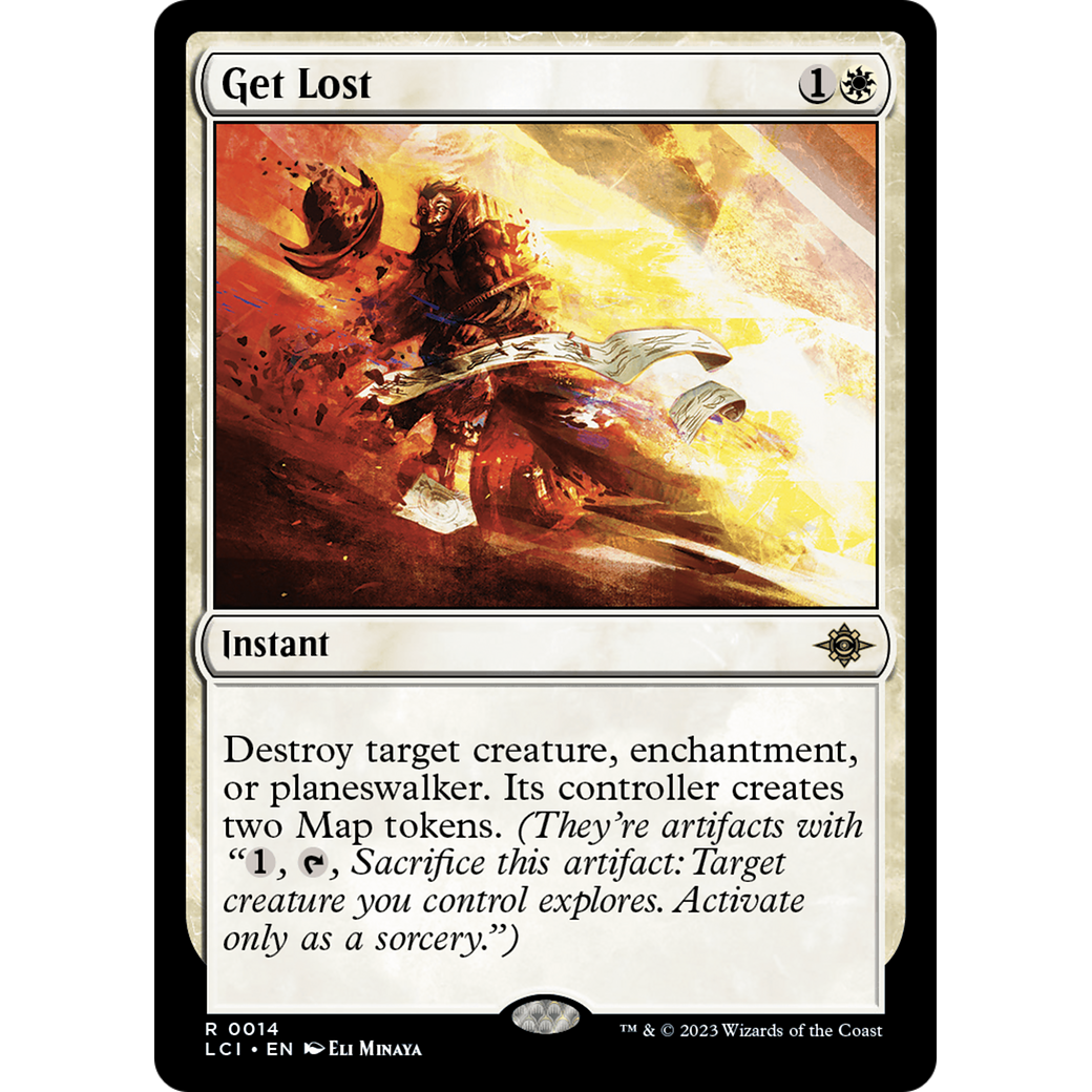 Get Lost (LCI-014) - The Lost Caverns of Ixalan Foil