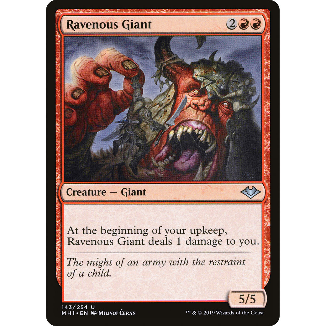 Ravenous Giant (MH1-143) - Modern Horizons