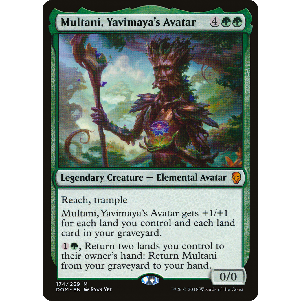 Multani, Yavimaya's Avatar (DOM-174) - Dominaria