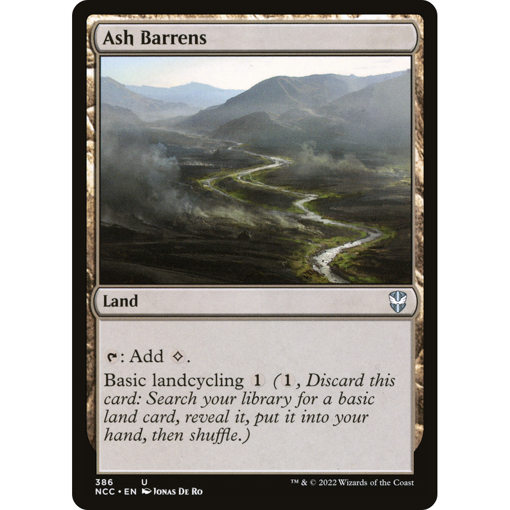 Ash Barrens (NCC-386) - New Capenna Commander