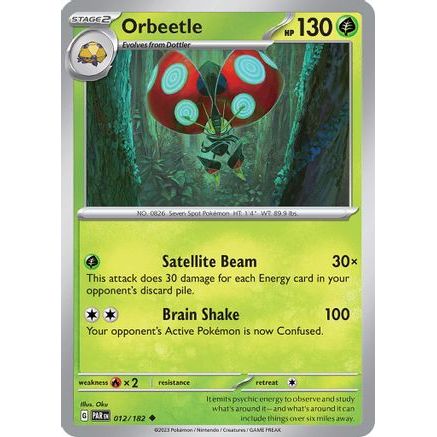 Orbeetle 12 - SV04 Paradox Rift Reverse Holofoil