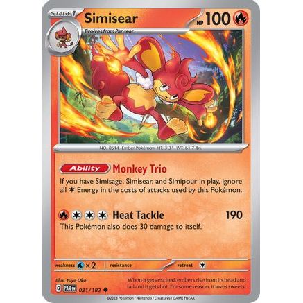 Simisear 21 - SV04 Paradox Rift Reverse Holofoil