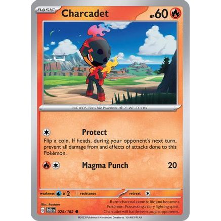 Charcadet - 025/182 25 - SV04 Paradox Rift Reverse Holofoil