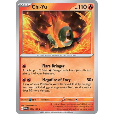 Chi-Yu 29 - SV04 Paradox Rift Holofoil