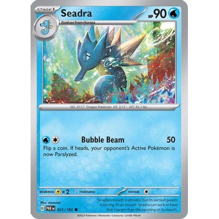 Seadra 31 - SV04 Paradox Rift Reverse Holofoil