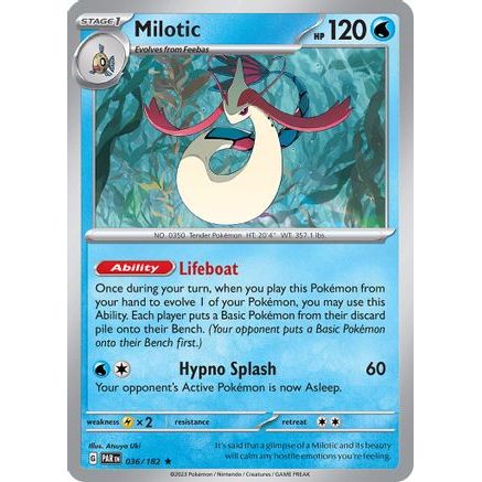 Milotic 36 - SV04 Paradox Rift Reverse Holofoil