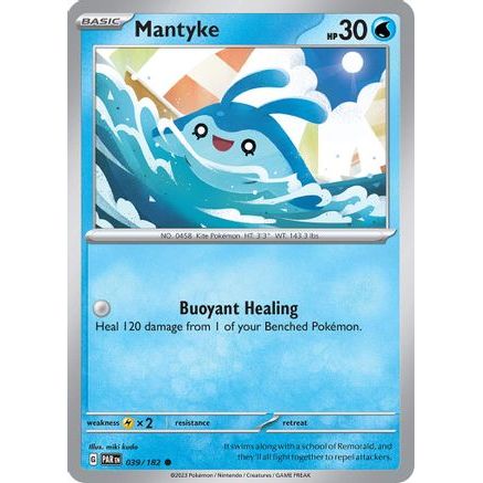 Mantyke - 039/182 39 - SV04 Paradox Rift Reverse Holofoil
