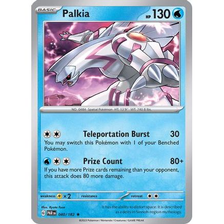 Palkia 40 - SV04 Paradox Rift Reverse Holofoil