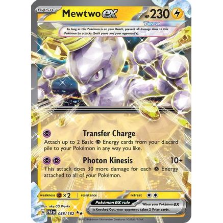 Mewtwo ex 58 - SV04 Paradox Rift Holofoil
