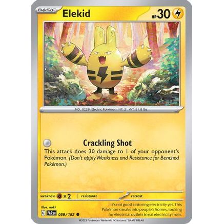 Elekid 59 - SV04 Paradox Rift Reverse Holofoil