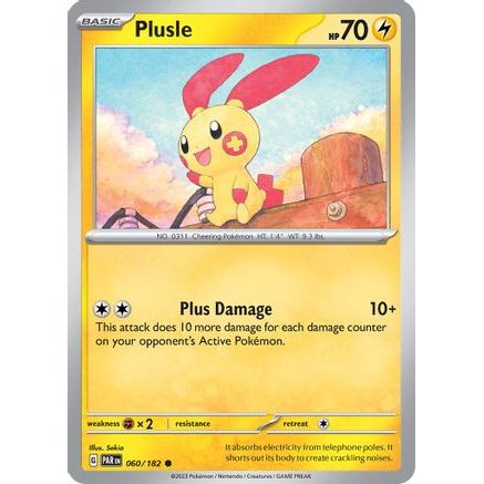 Plusle - 060/182 60 - SV04 Paradox Rift