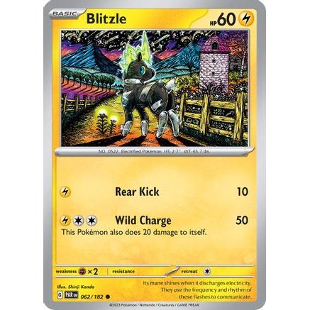 Blitzle - 062/182 62 - SV04 Paradox Rift Reverse Holofoil