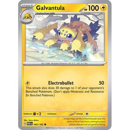 Galvantula 65 - SV04 Paradox Rift Reverse Holofoil