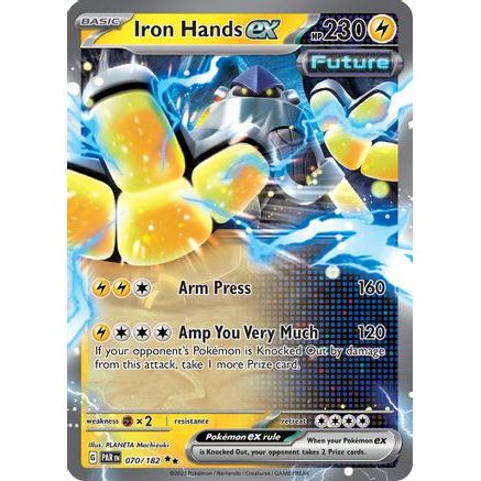Iron Hands ex - 070/182 70 - SV04 Paradox Rift Holofoil
