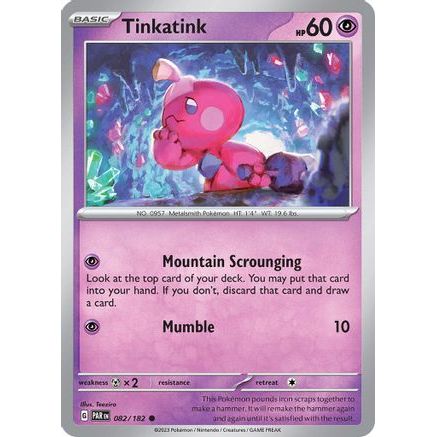 Tinkatink - 082/182 82 - SV04 Paradox Rift Reverse Holofoil