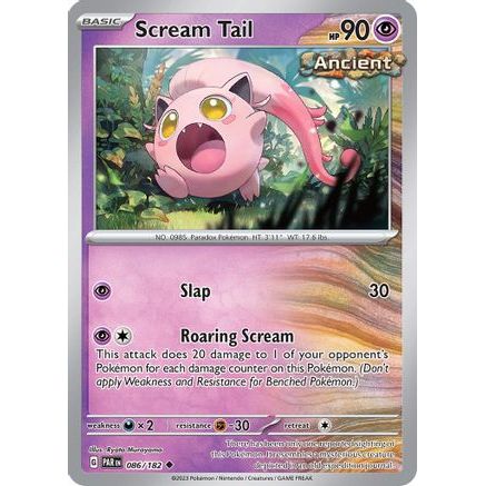 Scream Tail 86 - SV04 Paradox Rift Reverse Holofoil
