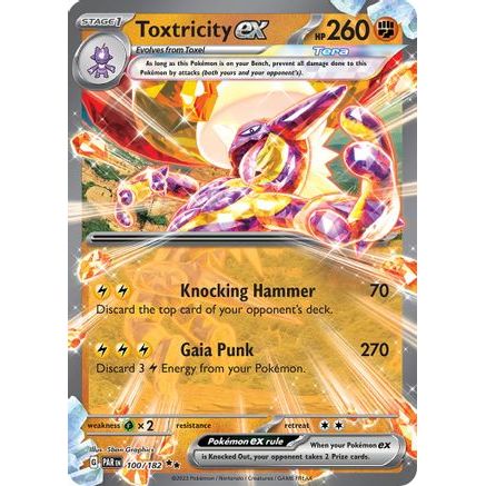 Toxtricity ex 100 - SV04 Paradox Rift Holofoil