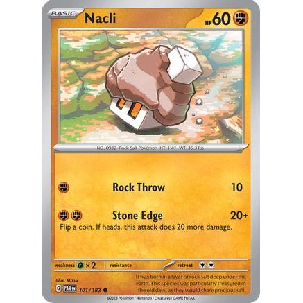 Nacli - 101/182 101 - SV04 Paradox Rift Reverse Holofoil