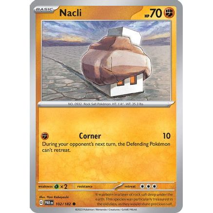 Nacli - 102/182 102 - SV04 Paradox Rift Reverse Holofoil