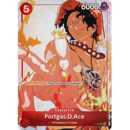 Portgas.D.Ace (Gift Collection 2023) (P-028) - One Piece Promotion Cards Foil