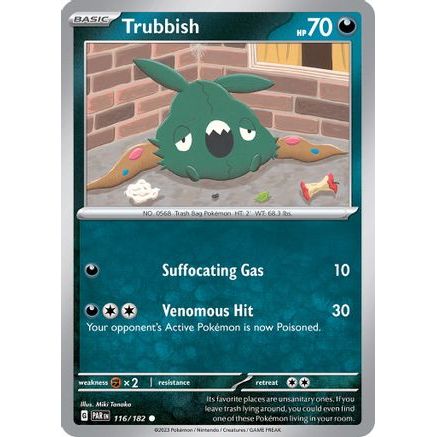 Trubbish 116 - SV04 Paradox Rift Reverse Holofoil