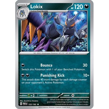 Lokix 122 - SV04 Paradox Rift Reverse Holofoil