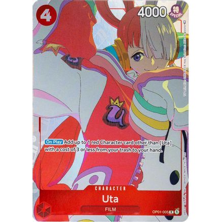 Uta (Gift Collection 2023) (OP01-005) - One Piece Promotion Cards Foil