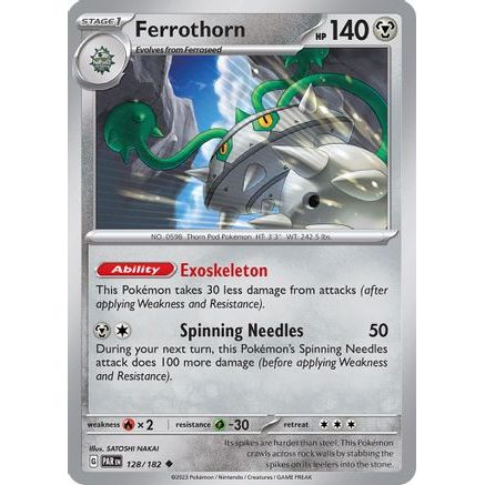 Ferrothorn - 128/182 128 - SV04 Paradox Rift Reverse Holofoil
