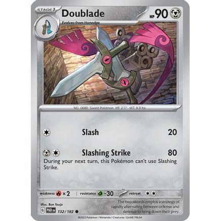 Doublade - 132/182 132 - SV04 Paradox Rift Reverse Holofoil