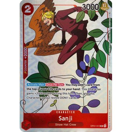 Sanji (Gift Collection 2023) (OP01-013) - One Piece Promotion Cards Foil