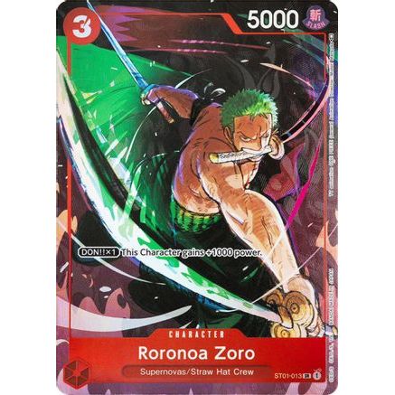 Roronoa Zoro (Gift Collection 2023) (ST01-013) - One Piece Promotion Cards Foil
